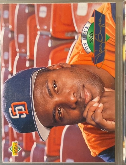 1993 Upper Deck #D14 Tony Gwynn On Deck — front
