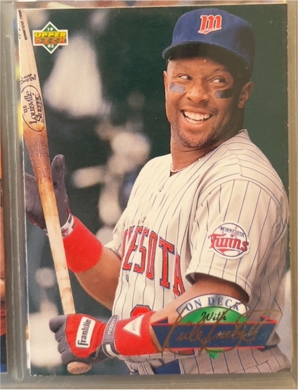 1993 Upper Deck #D19 Kirby Puckett On Deck — front