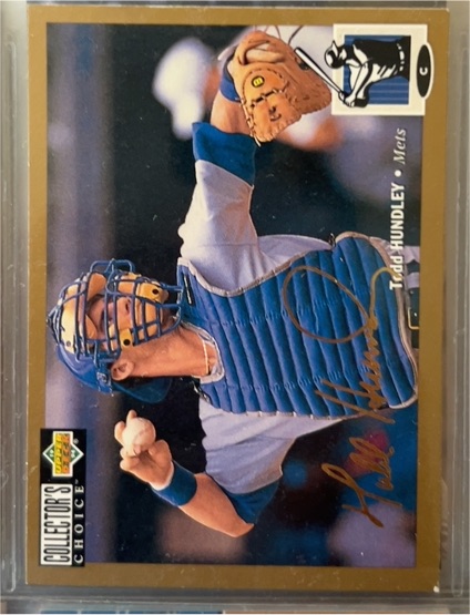 1994 Collector's Choice #143 Todd Hundley — front