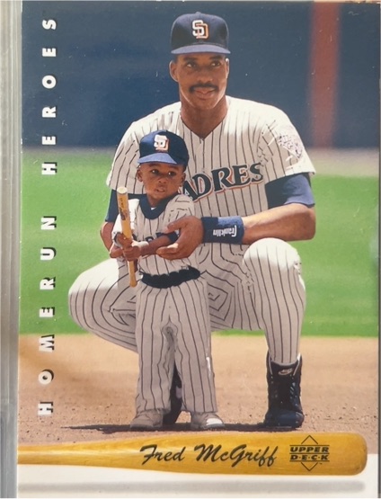 1993 Upper Deck Homerun Heroes #HR4 Fred McGriff — front
