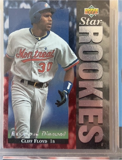 1994 Upper Deck #12 Cliff Floyd — front