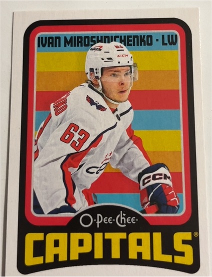 2024-25 O-Pee-Chee Retro #482 Ivan Miroshnichenko — front