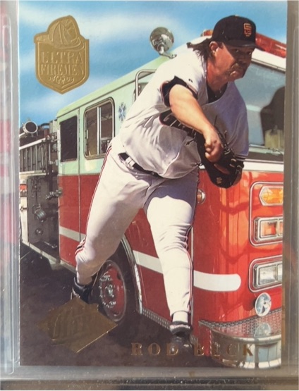1994 Fleer Ultra Firemen #7 Rod Beck — front