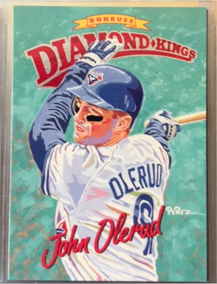 1994 Donruss #DK-24 John Olerud Diamond Kings — front