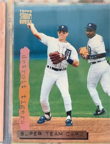 1994 Topps Stadium Club #20 Detroit Tigers Super Team — front