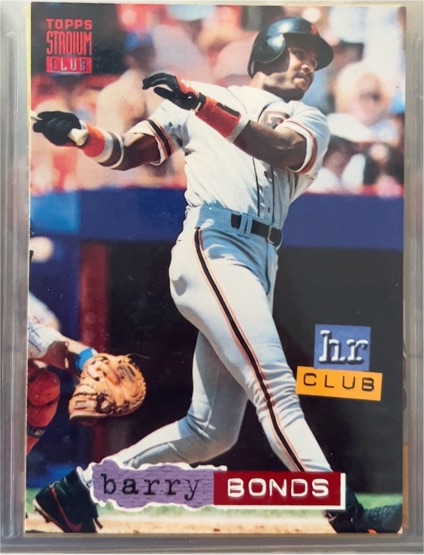 1994 Topps Stadium Club #259 Barry Bonds — front