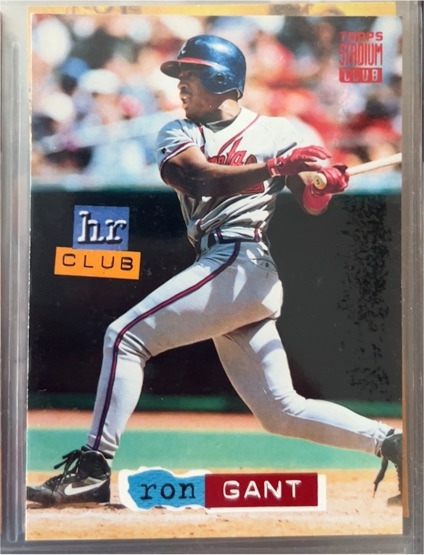 1994 Topps Stadium Club #260 Ron Gant — front
