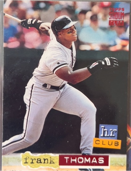 1994 Topps Stadium Club #267 Frank Thomas — front