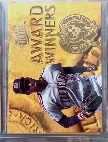 1994 Fleer Ultra Award Winners #7 Kenny Lofton — front