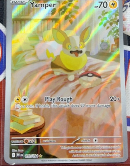 2023 Pokemon Phantasmal Flames #099 Yamper — front