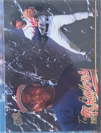 1993 Fleer Ultra Award Winners #5 Terry Pendleton — front
