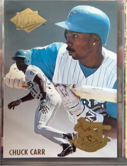 1994 Fleer Ultra Second Year Standouts #6 Chuck Carr — front