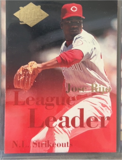 1994 Fleer Ultra #10 Jose Rijo League Leaders — front