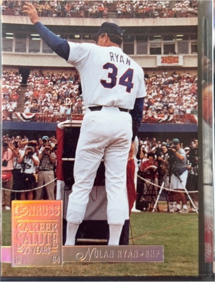 1994 Donruss Special Edition #1 Nolan Ryan — front