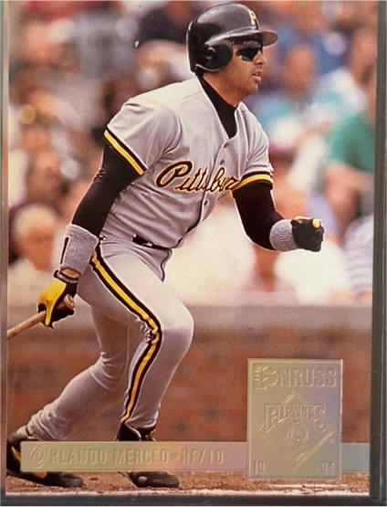 1994 Donruss #19 Orlando Merced — front