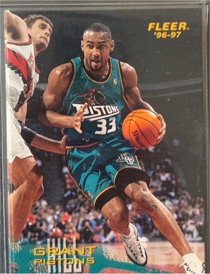 1996-97 Fleer #180 Grant Hill — front