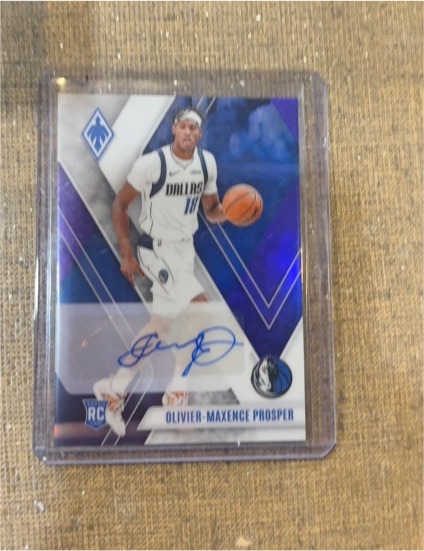 2023-24 Panini Phoenix #PRA-OMP Olivier-Maxence Prosper Rookie Auto — front