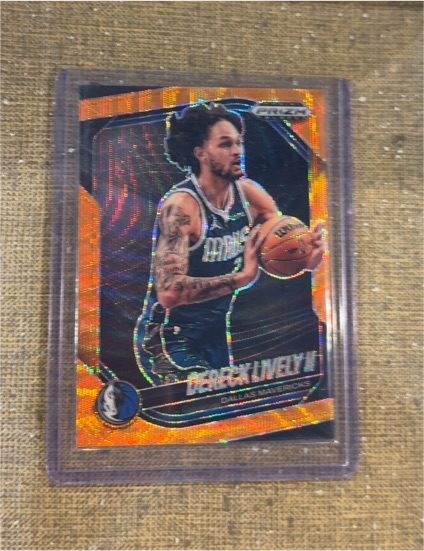 2024-25 Panini Prizm Black #200 Dereck Lively II — front