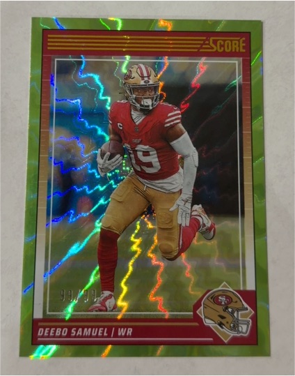 2024 Score #246 Deebo Samuel — front