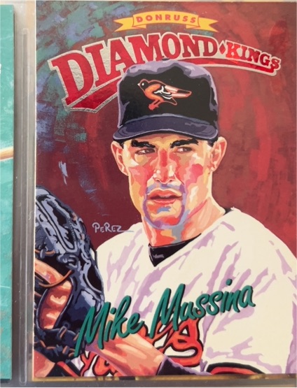 1994 Donruss Diamond Kings #DK-26 Mike Mussina — front