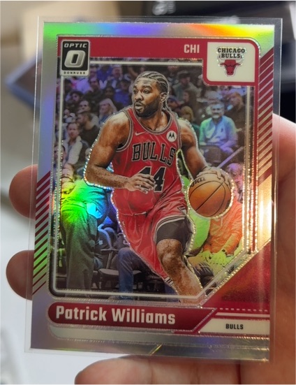 2024-25 Donruss Optic #92 Patrick Williams Chicago Bulls — front