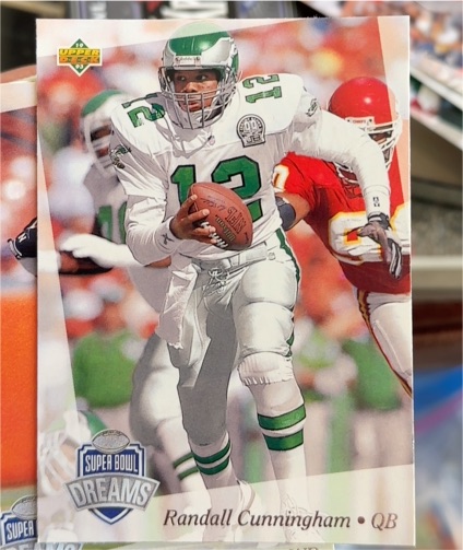 1993 Upper Deck NFL Experience #43 Randall Cunningham — front