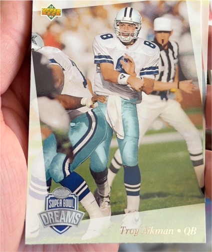 1993 Upper Deck NFL Experience #34 Troy Aikman — front