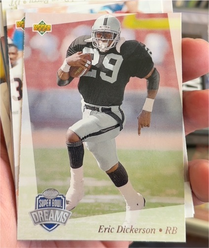 1993 Upper Deck NFL Experience #33 Eric Dickerson — front