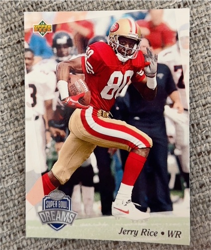 1993 Upper Deck Super Bowl Dreams #32 Jerry Rice — front