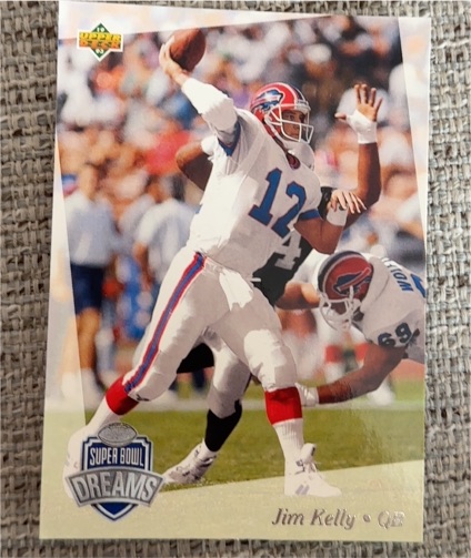 1993 Upper Deck NFL Experience #21 Jim Kelly — front