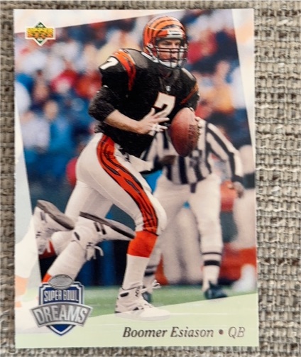 1993 Upper Deck NFL Experience #23 Boomer Esiason — front