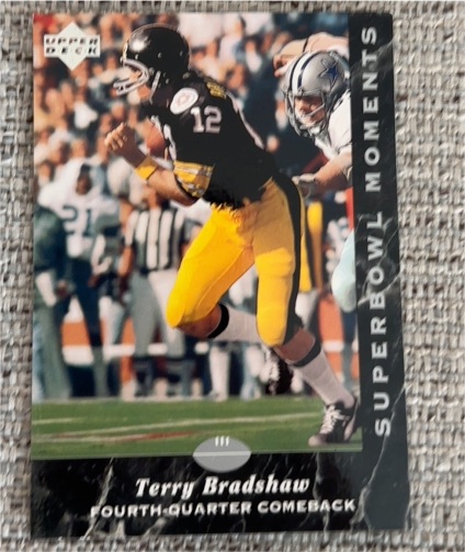 1993 Upper Deck NFL Experience #7 Terry Bradshaw — front
