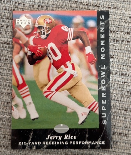 1993 Upper Deck NFL Experience #8 Jerry Rice — front