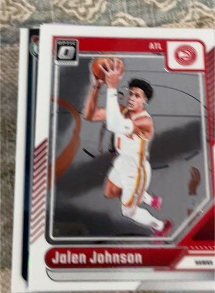 2024-25 Panini Donruss Optic #79 Jalen Johnson — front