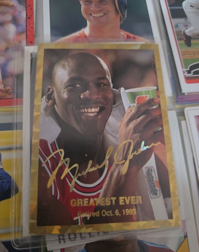 1993 Michael Jordan Greatest Ever Retired Oct. 6, 1993 — front