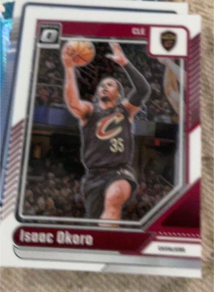2024-25 Panini Donruss Optic #93 Isaac Okoro — front