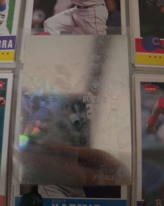 1990 Fleer #31 Alvin Robertson Steals — front