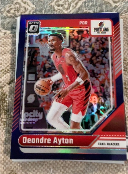 2024-25 Donruss Optic #37 Deandre Ayton — front