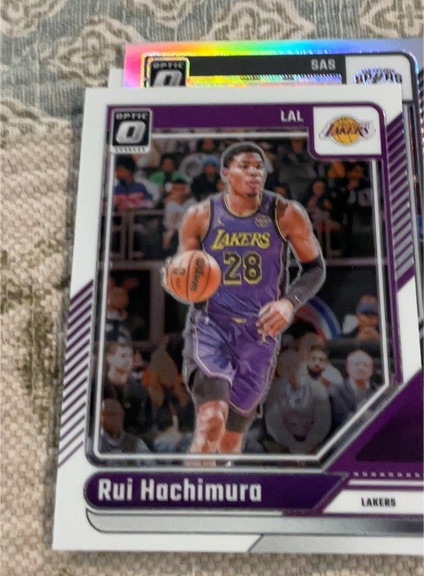 2024-25 Donruss Optic #18 Rui Hachimura — front