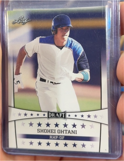 2018 Leaf Draft Stars #ST-01 Shohei Ohtani — front