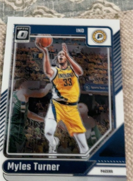 2024-25 Panini Donruss Optic #111 Myles Turner — front