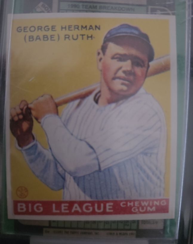 1933 Goudey #149 George Herman (Babe) Ruth — front