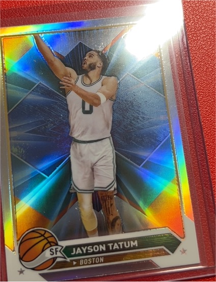2023-24 Topps Chrome #164 Jayson Tatum — front