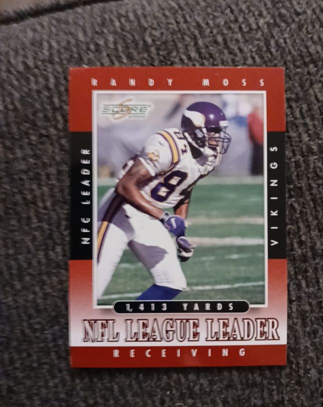 2000 Score #266 Randy Moss — front
