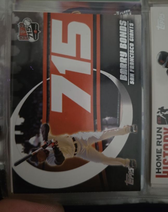 2006 Topps Updates & Highlights #715-BB Barry Bonds — front