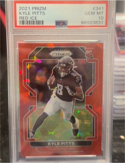 2021 Panini Prizm #341 Kyle Pitts — front