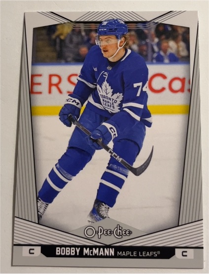 2024-25 O-Pee-Chee #332 Bobby McMann — front