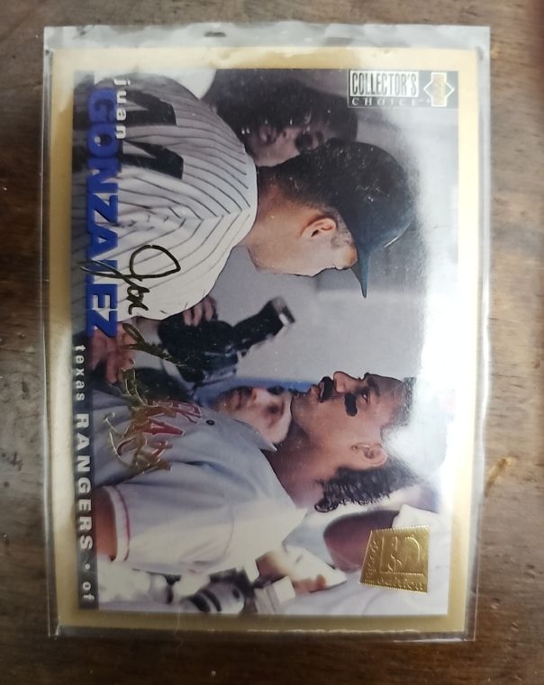 1995 Upper Deck Collector's Choice Special Edition #186 Juan Gonzalez — front
