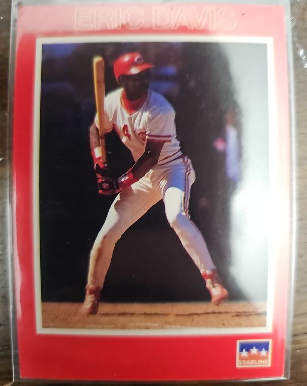 1990 Starline Eric Davis — front