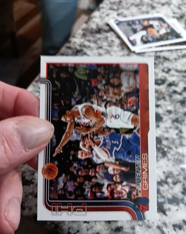 2025-26 Topps #25 Quentin Grimes — front